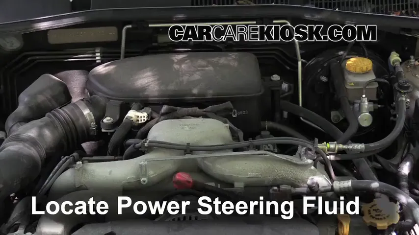 2009 Subaru Outback 2.5i Limited 2.5L 4 Cyl. Power Steering Fluid Add Fluid